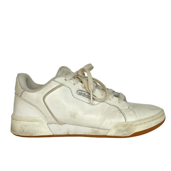 adidas | Shoes | Adidas Sneakers 7 Laceup Leather Athletic Streetwear  Casual Sporty Low Top | Poshmark